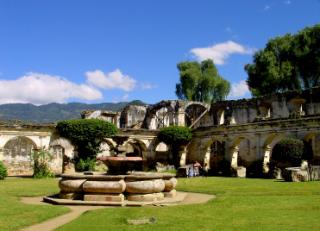 Fountains, Antigua, Guatemala